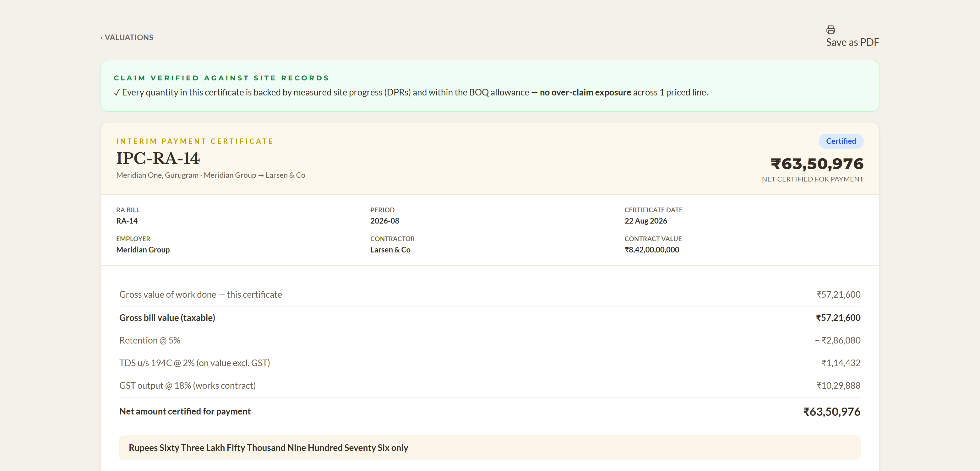 Module 03 · Approvals with evidence — a screen from the ArgAssure application